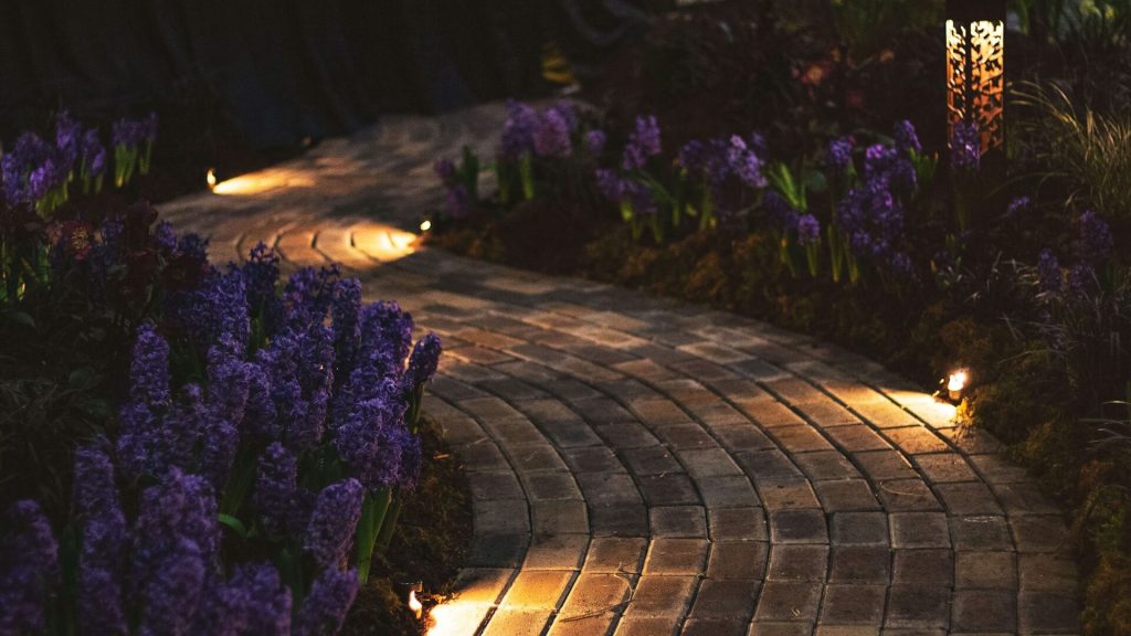 garden path paving in newcastle