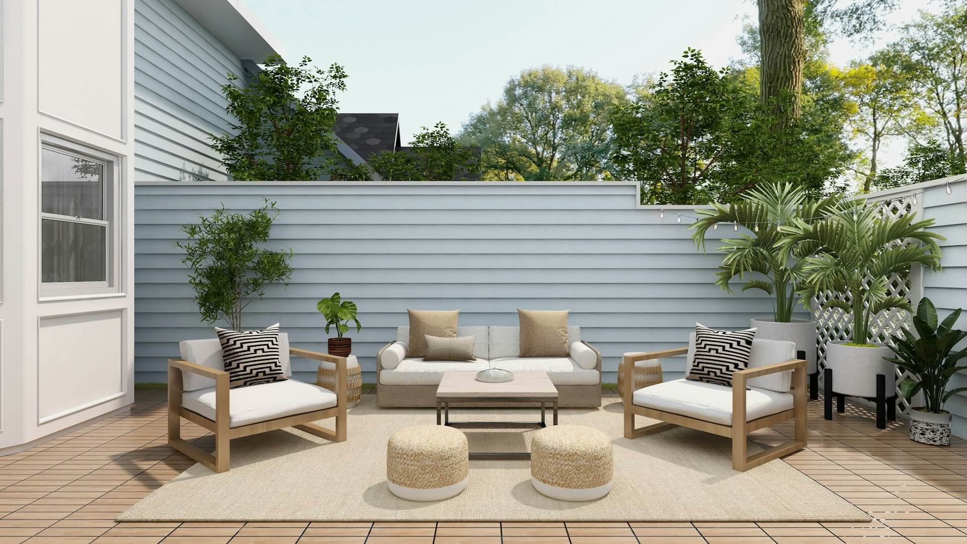 outdoor living spaces in newcastle